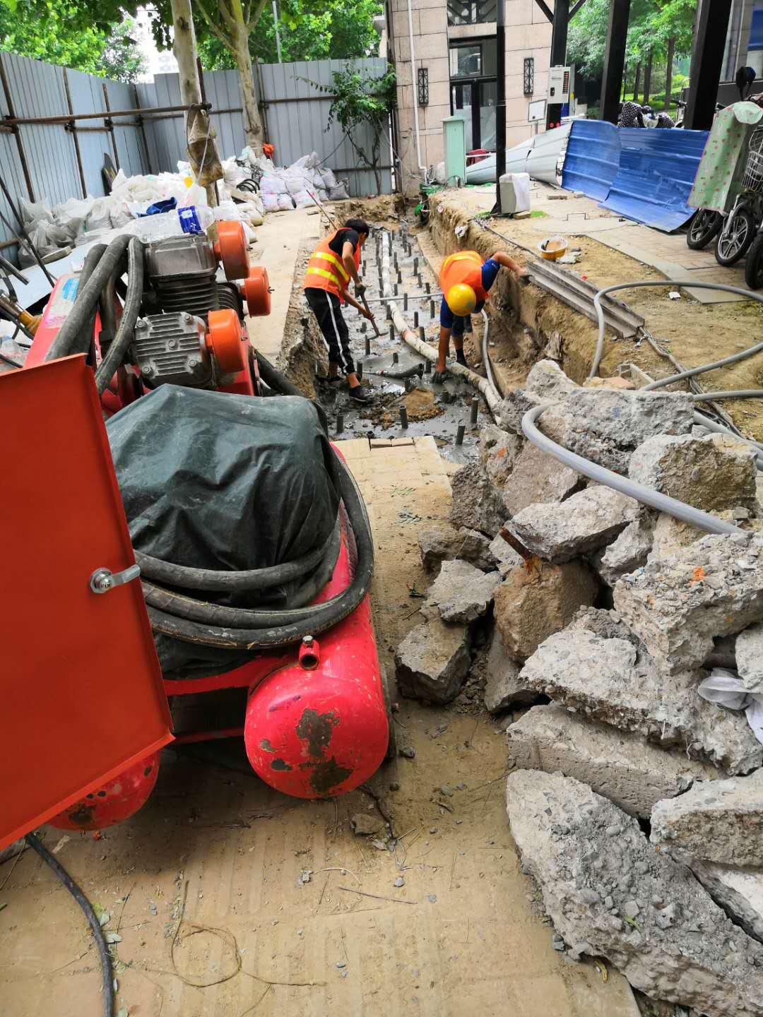 枣阳地基加固解决房子的地基下沉问题
